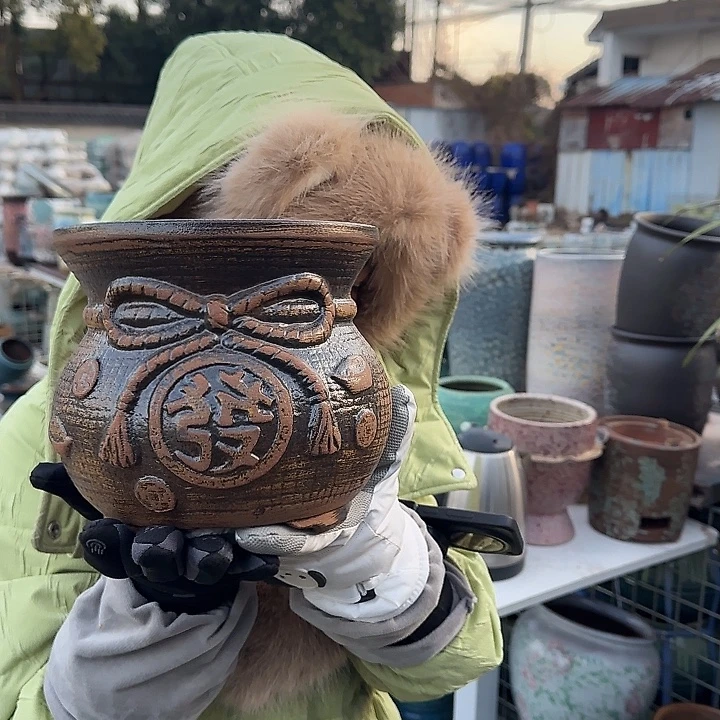 王嫂花盆1227-343高18口18