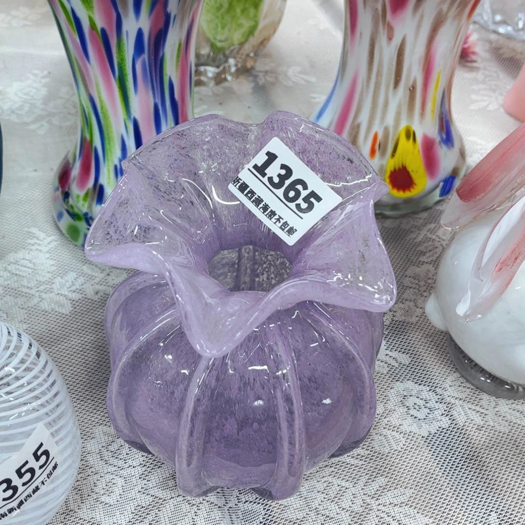1365 家悦美居琉璃花瓶摆件
