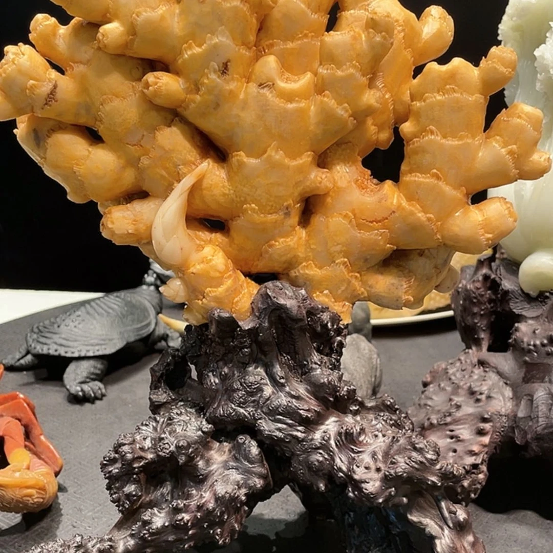 【闪购商品】寿山石中*生姜摆在件