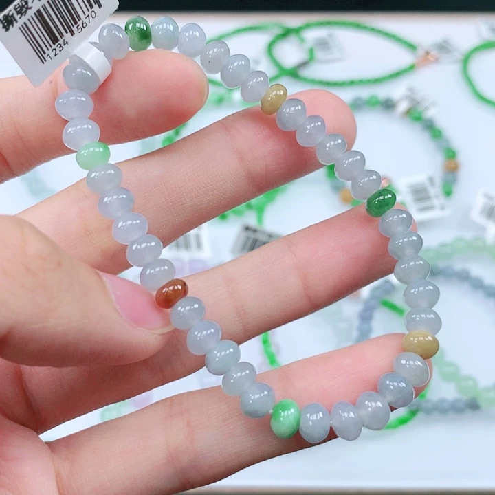 未镶嵌手链翡翠翡翠