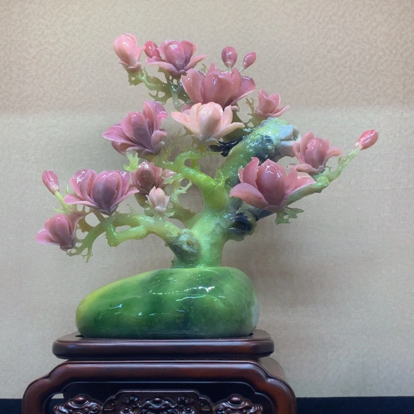 【闪购商品】未镶嵌蛇纹石玉摆件覆膜