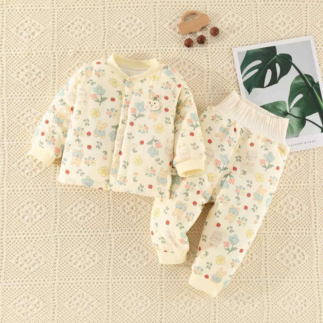 【套装】2025新款150克薄棉分体高腰套装