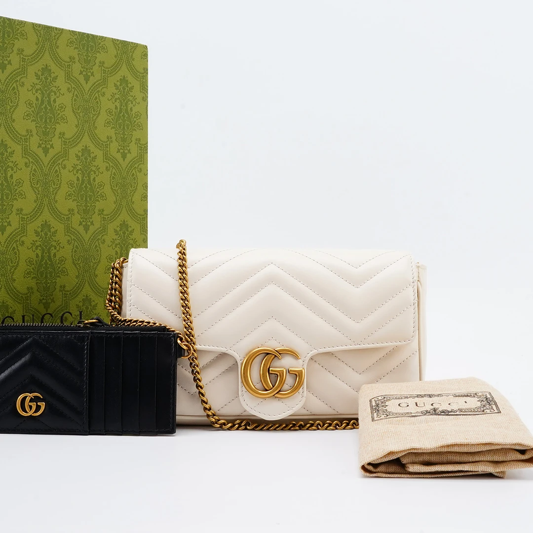 95新 GUCCI/古驰 【总仓】马蒙21二合一包/BG23008316