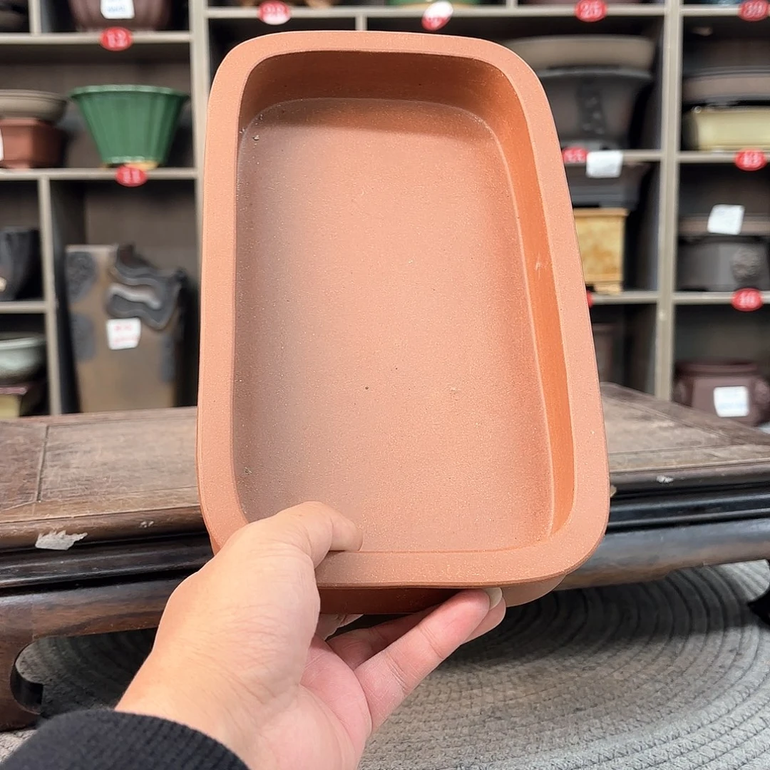 紫砂花盆紫砂的颜色很好看