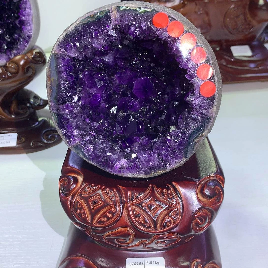 未镶嵌紫晶大型摆件（非配饰）妞妞