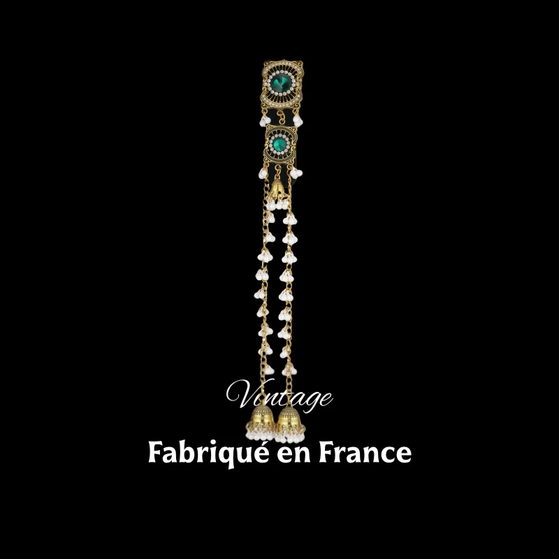 【翠星流铃】复古宫廷风发卡f730