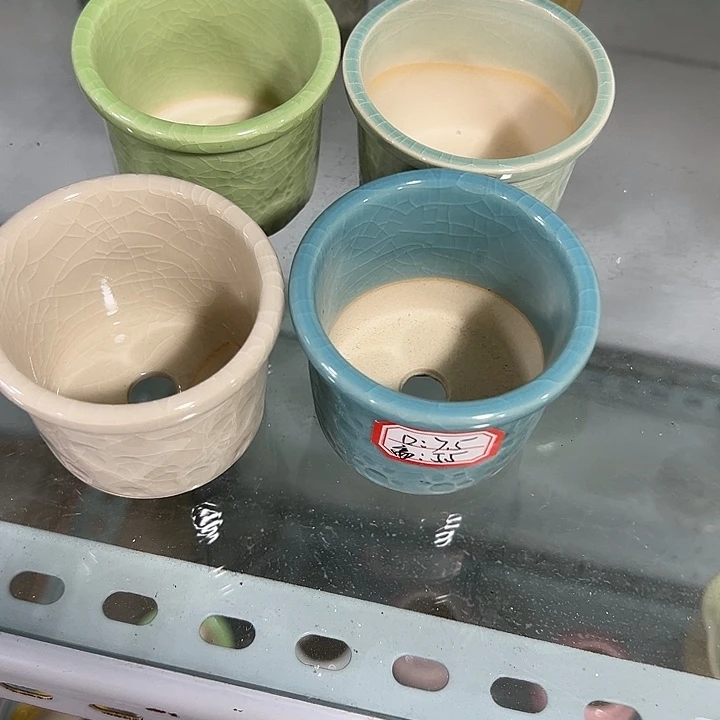 微瑕陶瓷花盆满12发