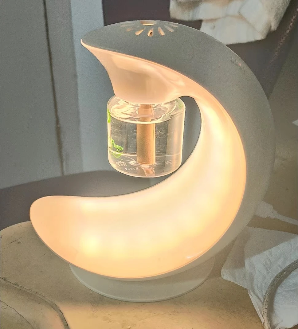 驱蚊小夜灯二合一月亮灯