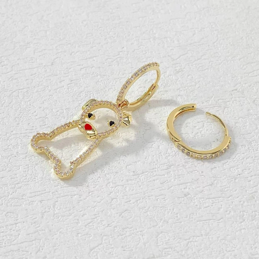 铜合金耳饰 木木（QA2613） 耳环