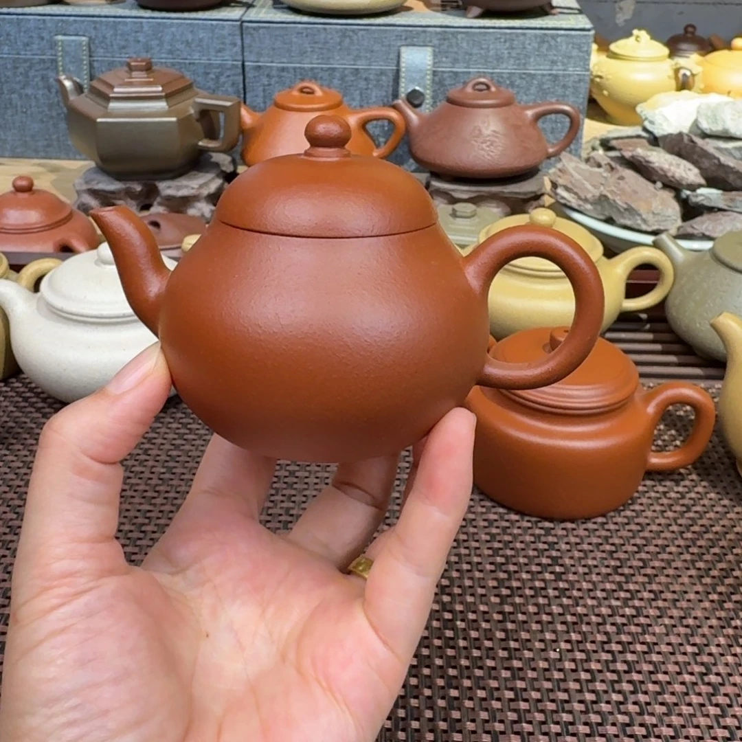茶壶朱泥125毫升左右
