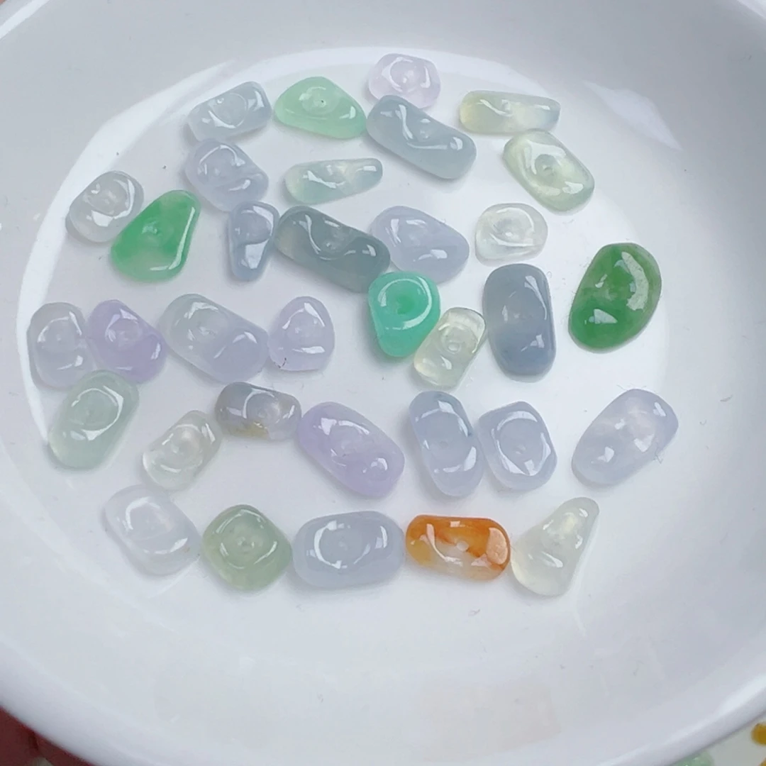 翡翠散珠风生水起一颗可挑