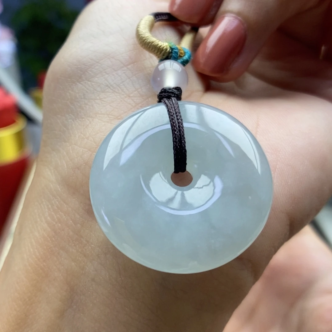 翡翠未镶嵌颈饰吊坠33