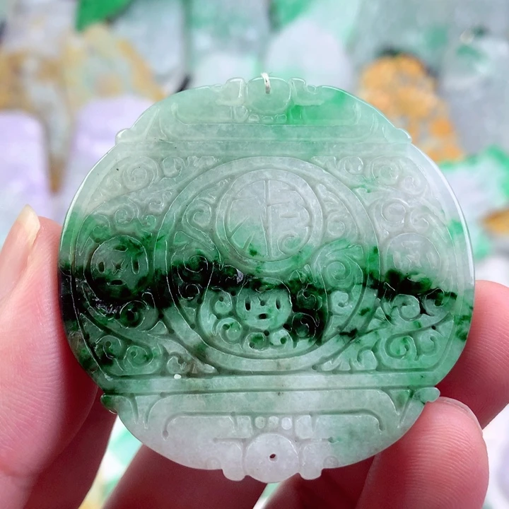 吊坠(不含链)未镶嵌翡翠
