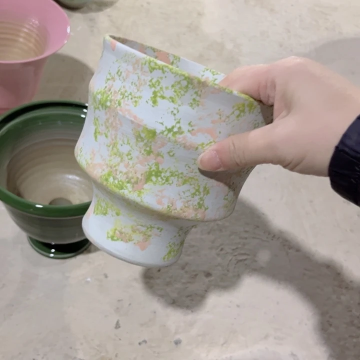 瓷片口12高14 景德镇陶瓷