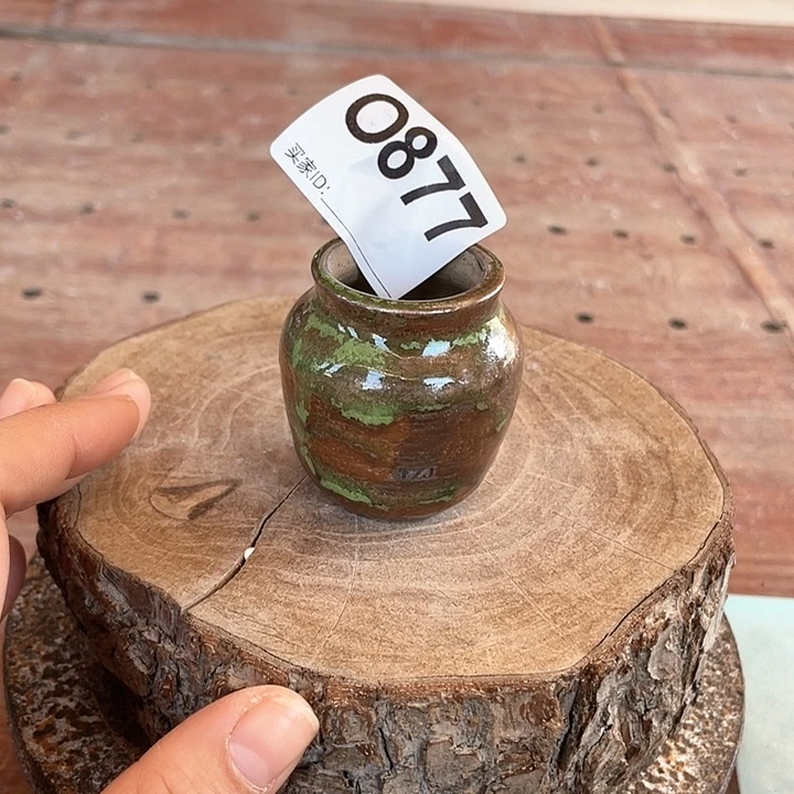 紫砂花盆拇指盆 内口2.8