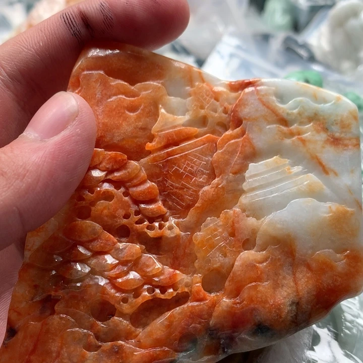 翡翠未镶嵌颈饰保真天然a货翡翠