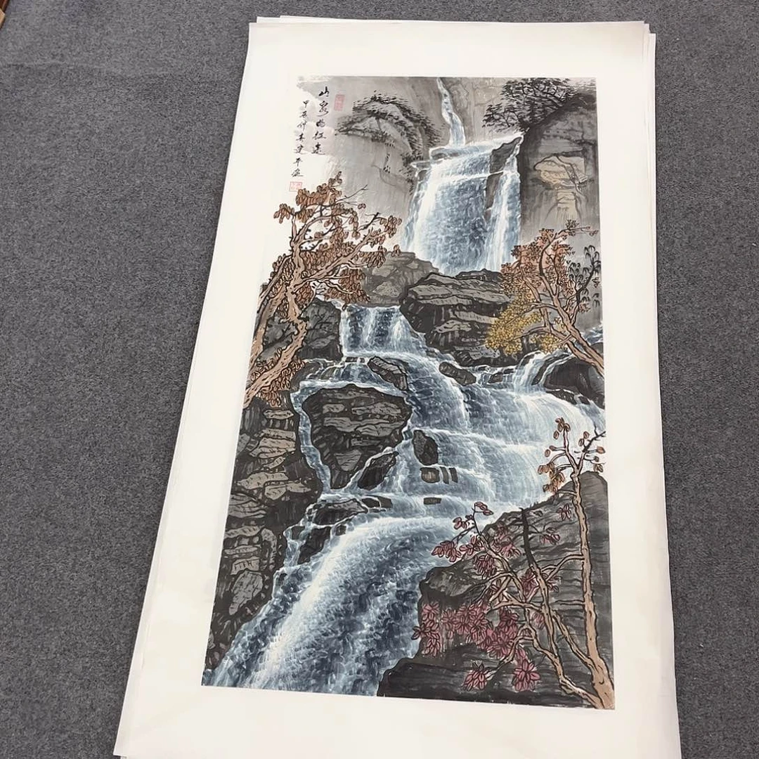 国画D国画作品单幅任发