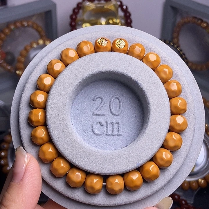 手串猴头核桃双标玉化奶酪10mm➕闪购1
