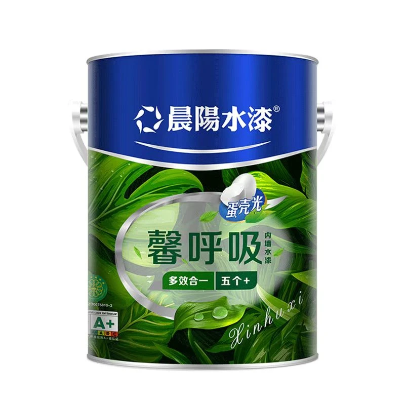 晨阳水漆馨呼吸多效合一环保超净味耐擦洗白色内墙