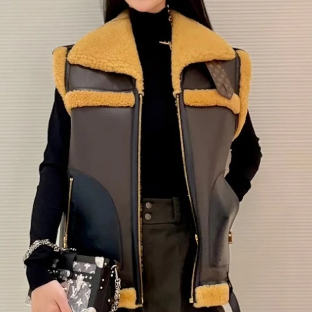 99/LV/路易威登/皮毛一体外套/36码/Xsp34477