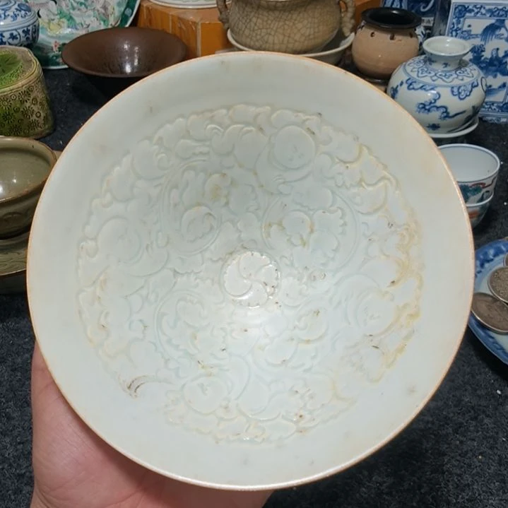 紫砂茶盘心*忍湖田窑小碗一个全品