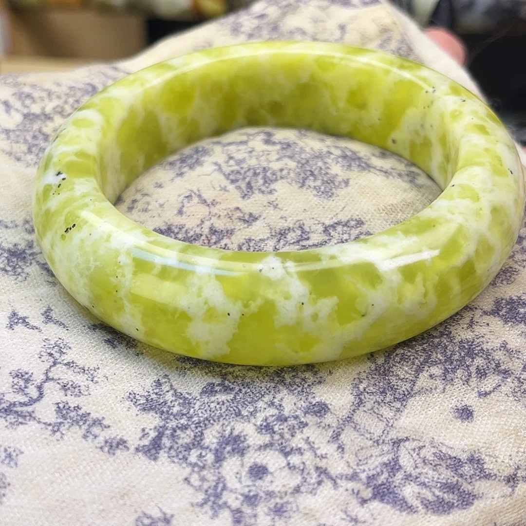 岫玉未镶嵌戒指59.6