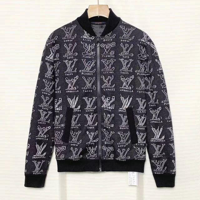 99新 LV 路易威登 LV 百搭 袖标 满印 外套/S码/XG-Y22098