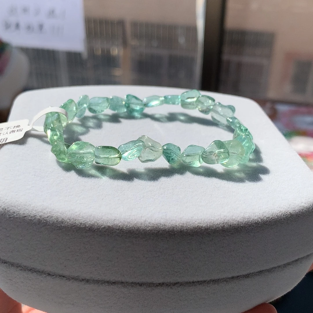 定制碧玺未镶嵌素圈帕兰原石随型不太好