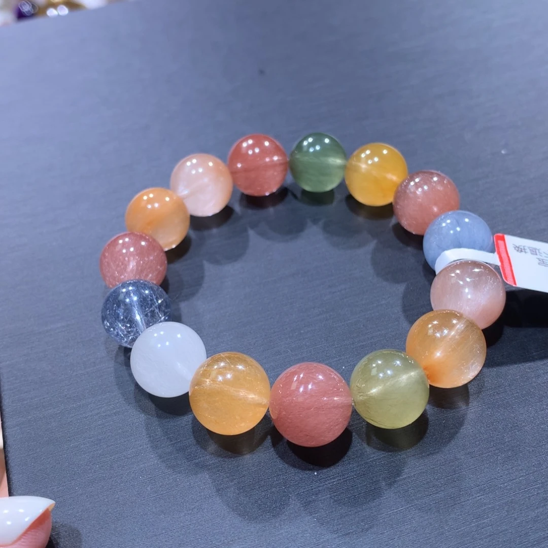 手链水晶未镶嵌彩兔毛手链13左右