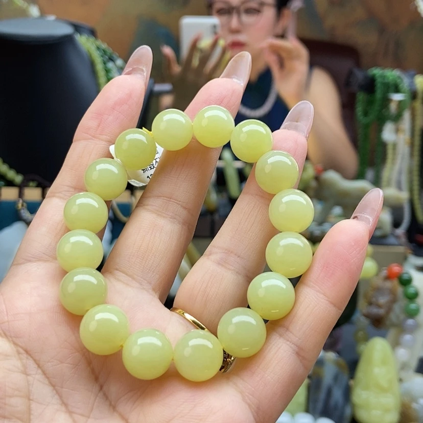 【闪购商品】手链未镶嵌和田玉（糖玉）