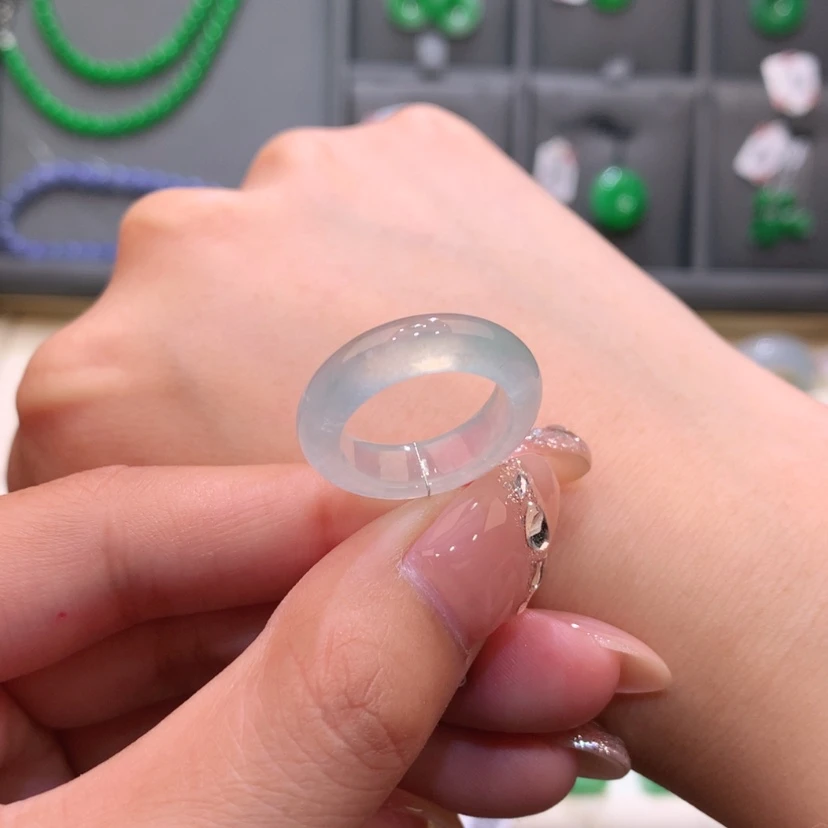 【闪购商品】未镶嵌戒指翡翠9号