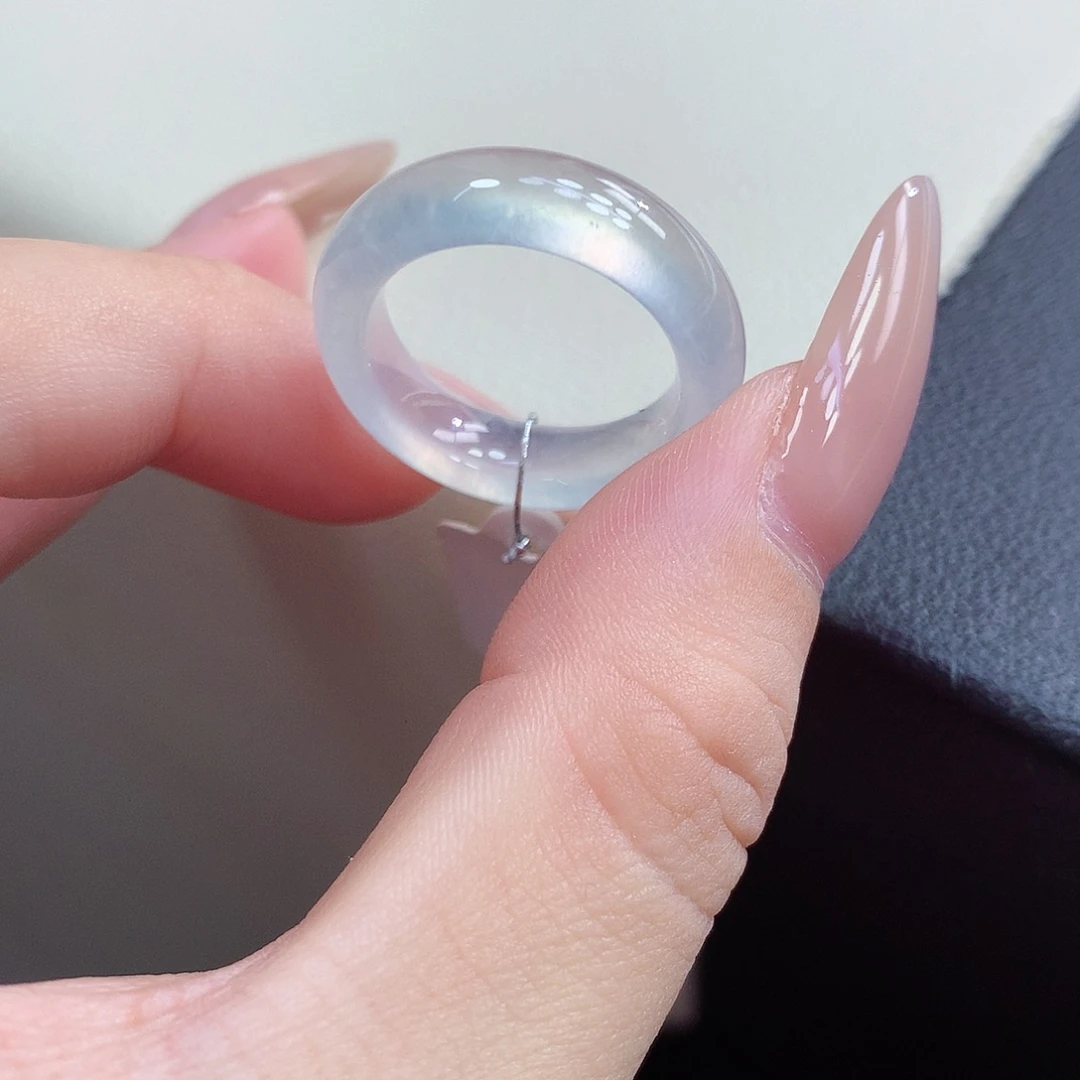 翡翠未镶嵌戒指15号