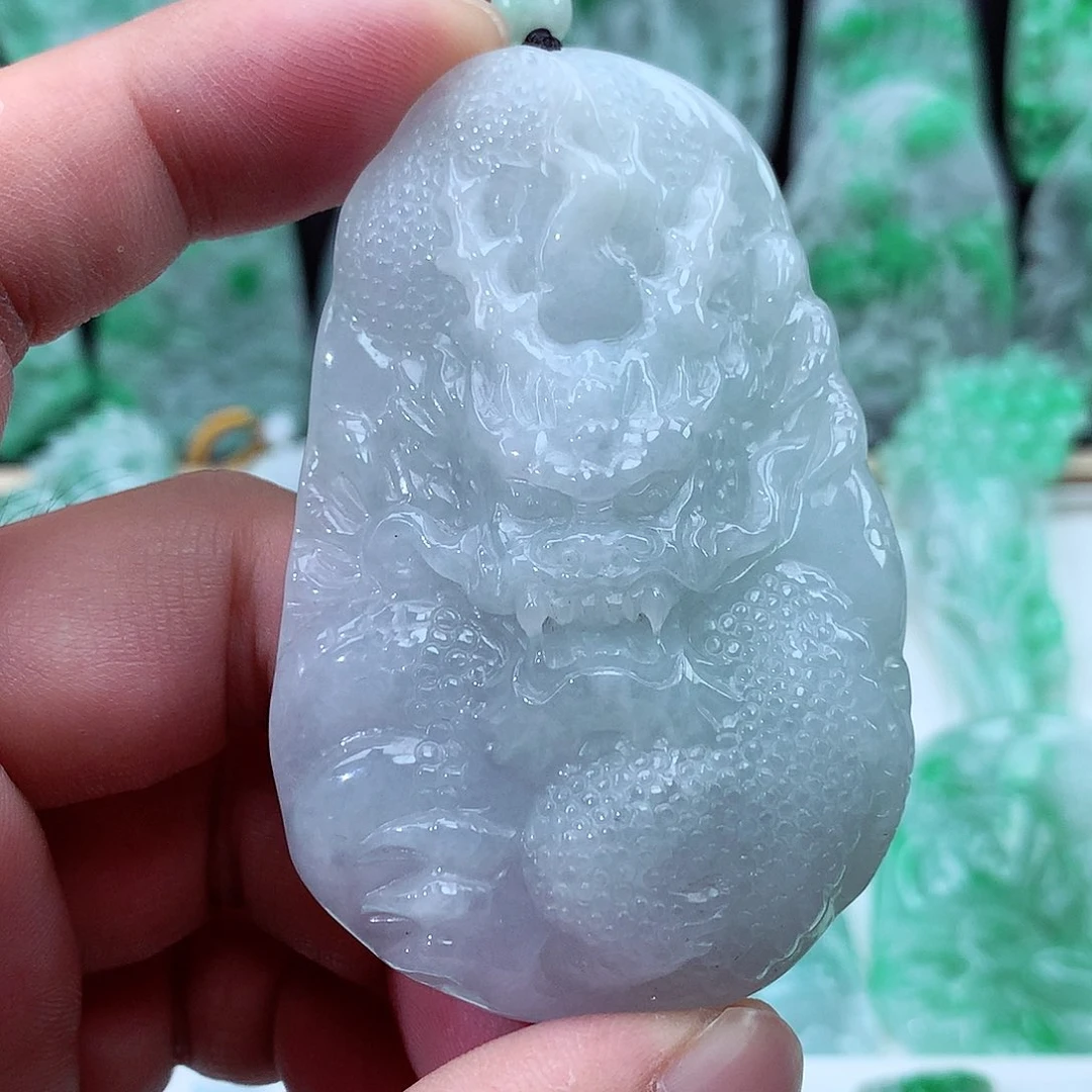 翡翠未镶嵌颈饰翡翠吊坠