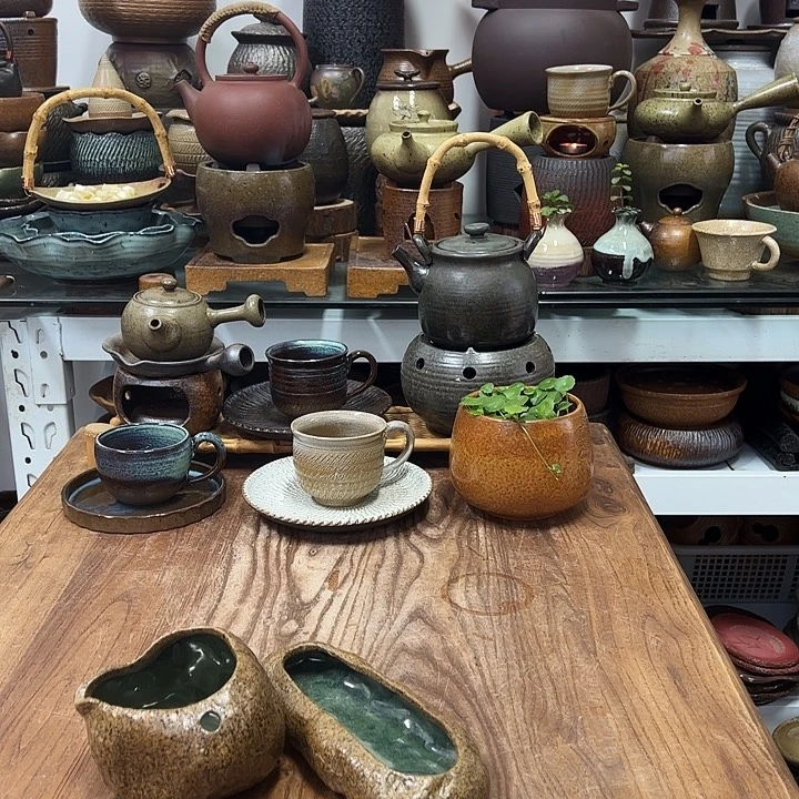 宜兴紫砂粗陶茶具紫砂46