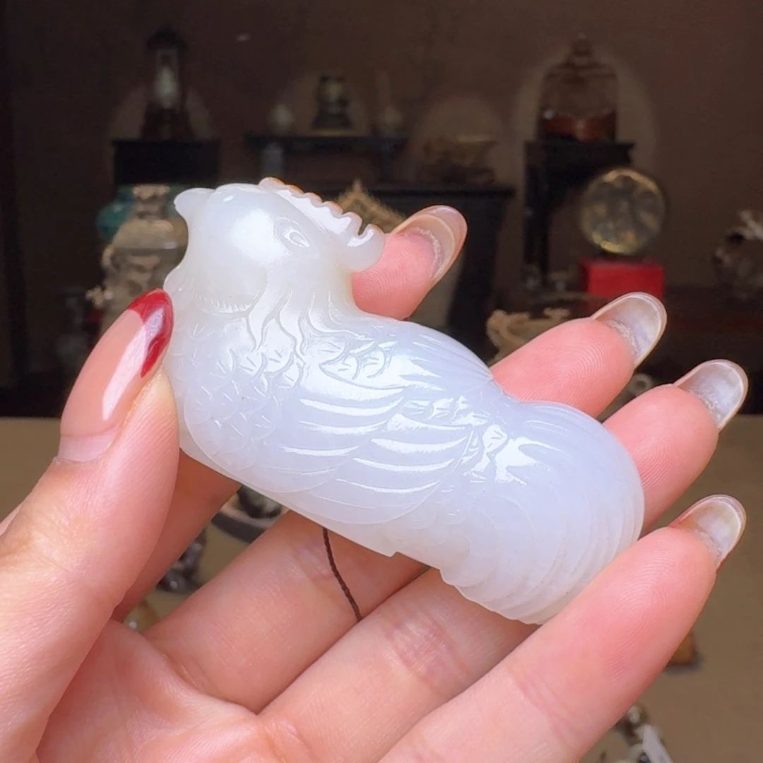 和田玉颈饰未镶嵌东**皇