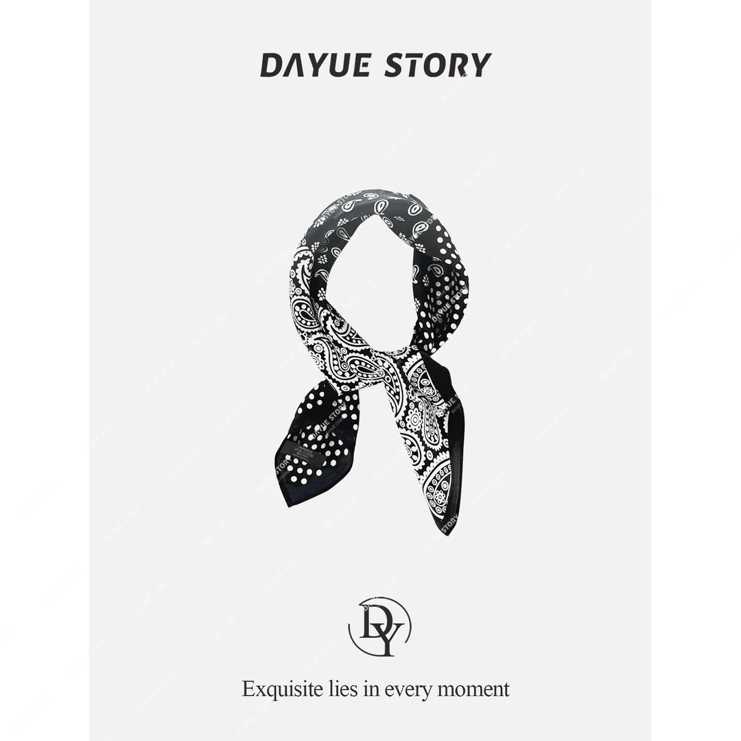 DAYUE【小方巾】一条让穿搭更有味道的丝巾~高品质百搭时尚洋气单品