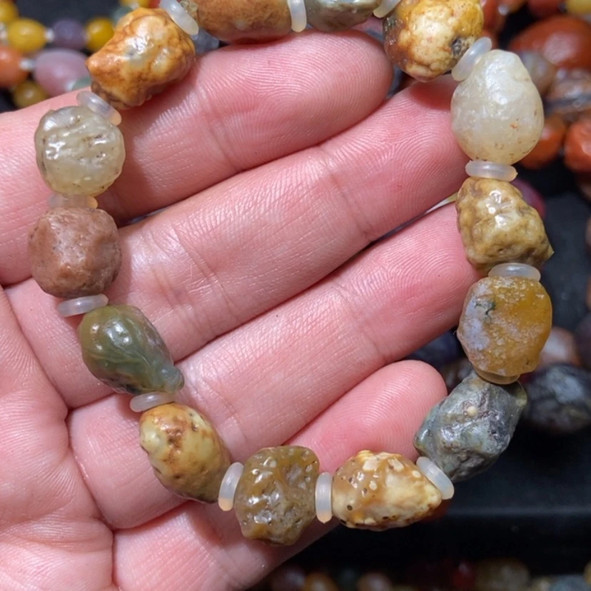 【闪购商品】玛瑙/玉髓项圈合金李*追