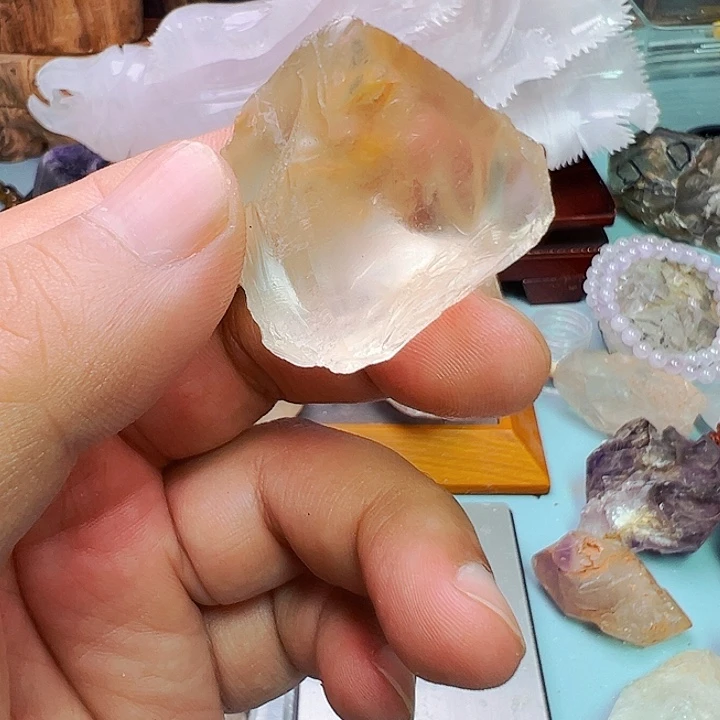 未镶嵌珠宝半成品水晶璃*