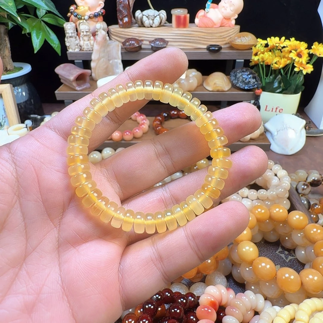 田***圈皮质高级羊角手串