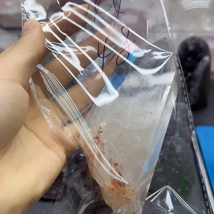 灵***术紫晶珠宝半成品未镶嵌144