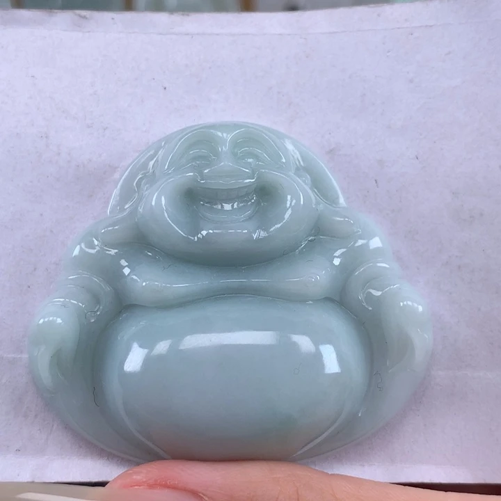 颈饰未镶嵌翡翠佛公