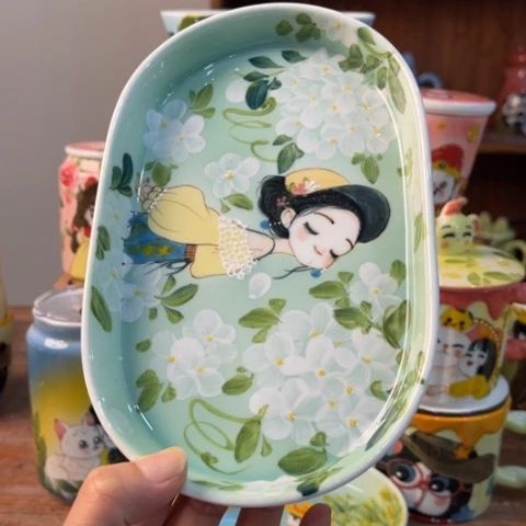 炉景德镇釉下手绘陶瓷