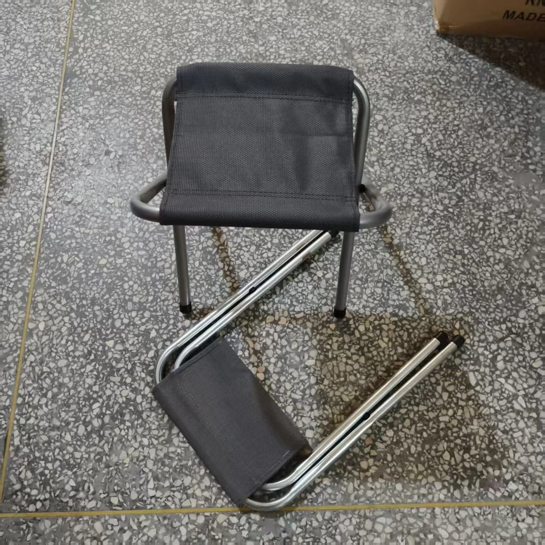 灰色透气网面 多用马扎 发2把