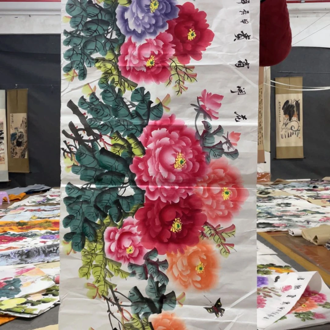 国画国画作品画心一张