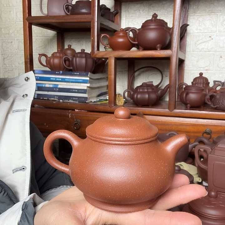 紫砂茶壶潘壶380cc精工半手工