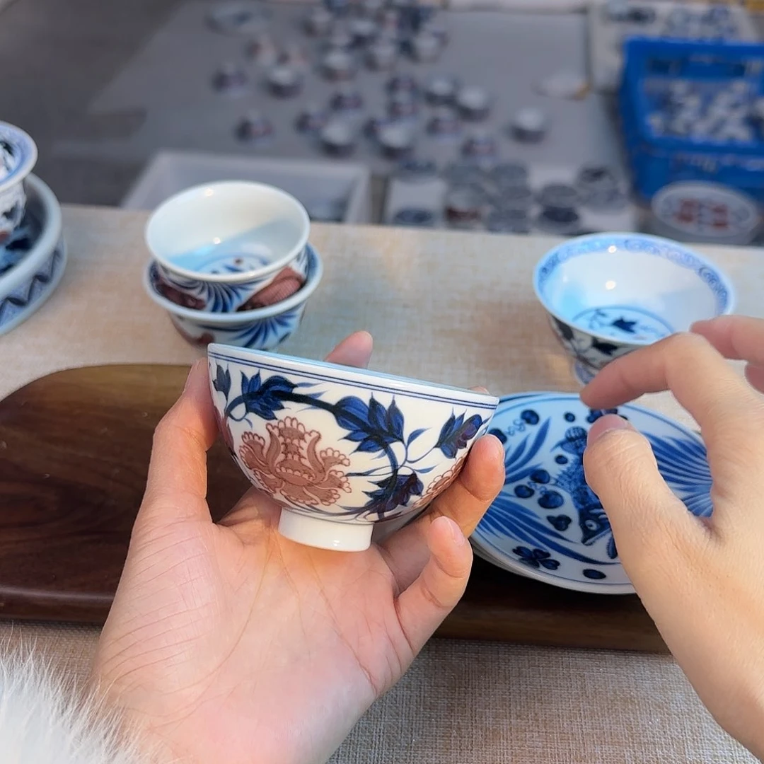 景德镇陶瓷学院手绘茶具