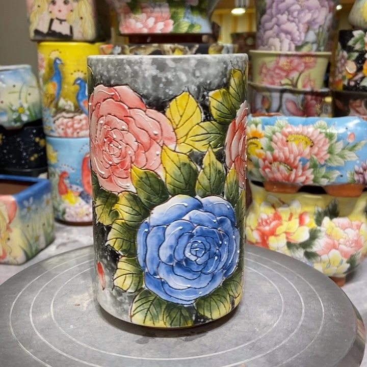 景德镇艺术手绘作品