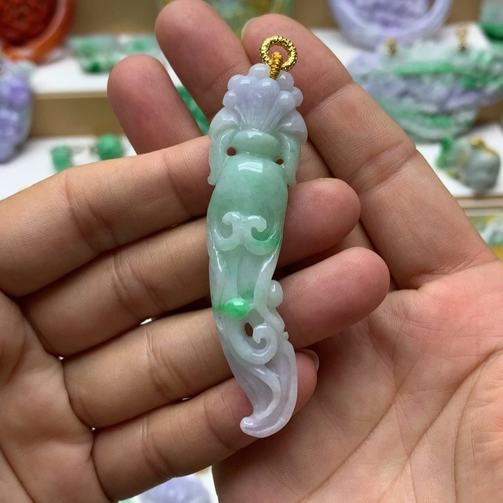 颈饰未镶嵌翡翠翡翠