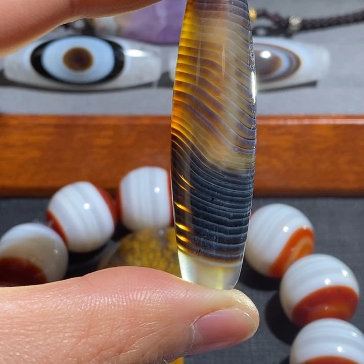 玛瑙/玉髓未镶嵌项链