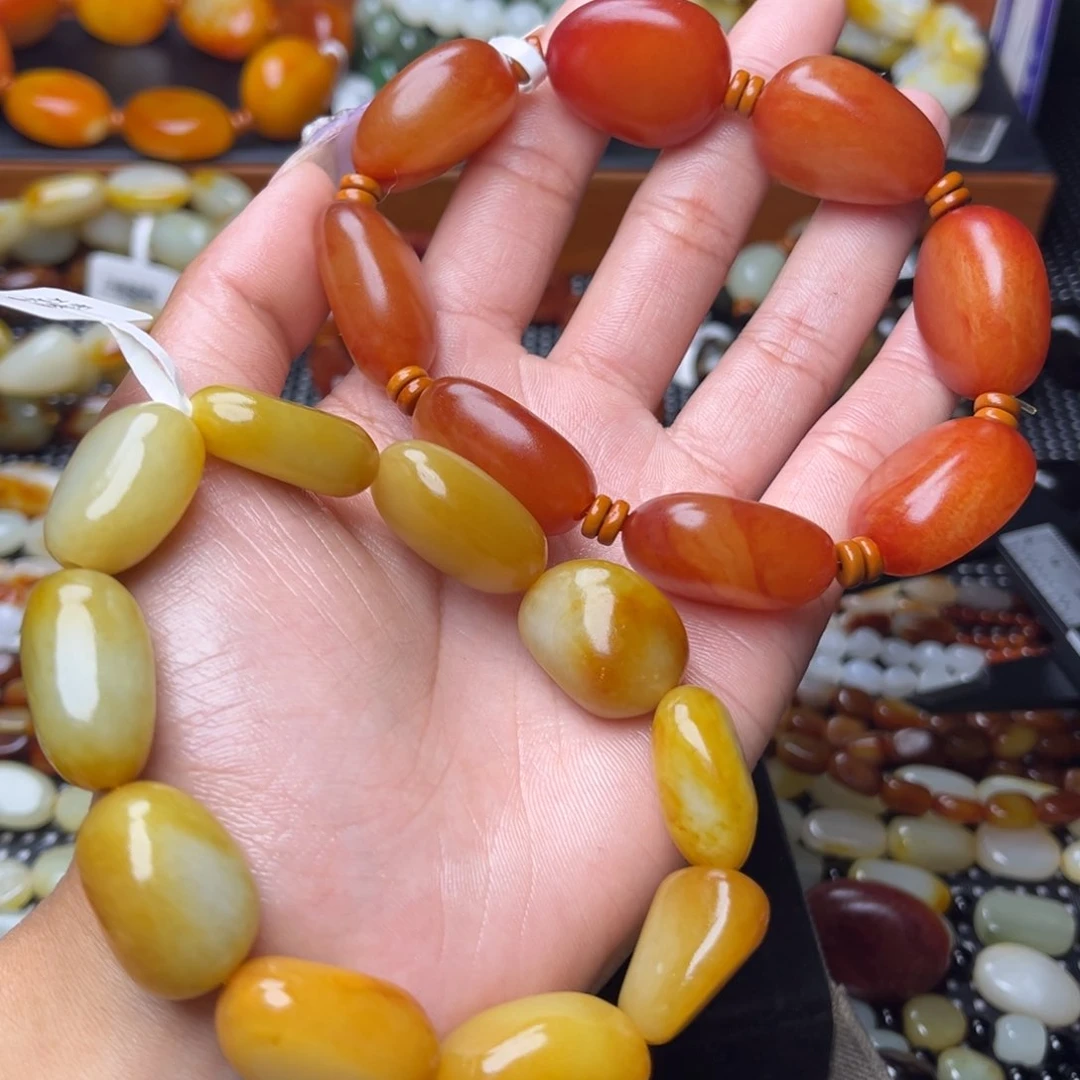 未镶嵌手串和田玉